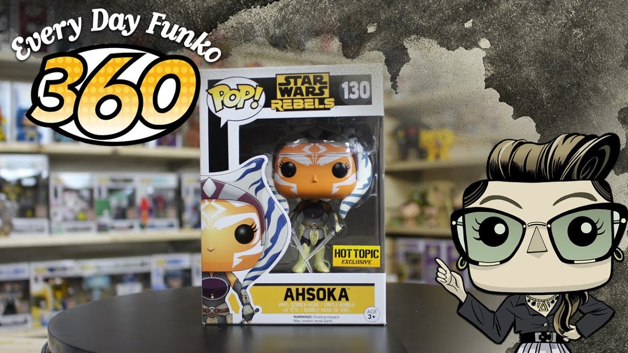 Pop 360 #130 Ashoka  - Hot Topic Funko Pop