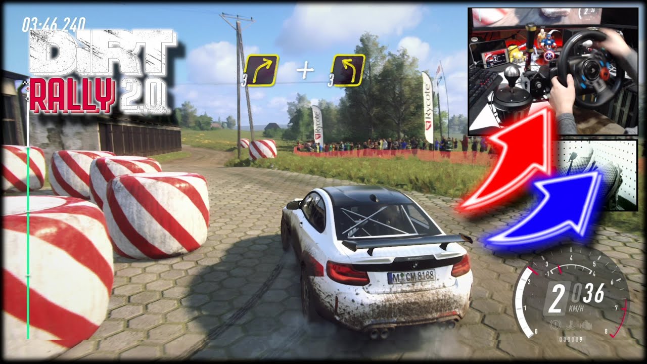 BMW M2 Competition Poland Wet and Dry / Logitech G29 DiRT Rally 2.0
