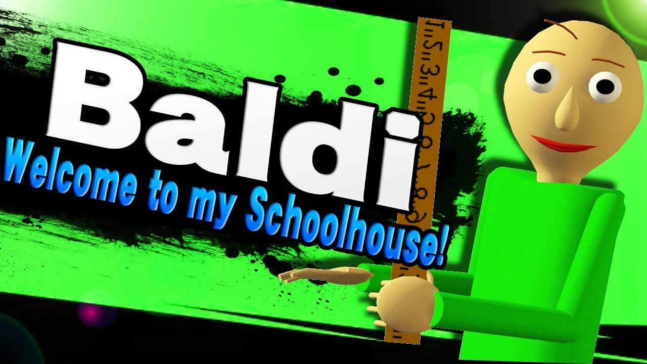 BALDI JOINS Super Smash Bros Ultimate?!