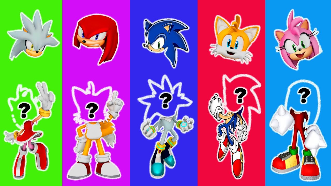 Sonic and Friends Challenge: Who’s the Mystery Character? 🔍💥 | Sonic EDM Animation