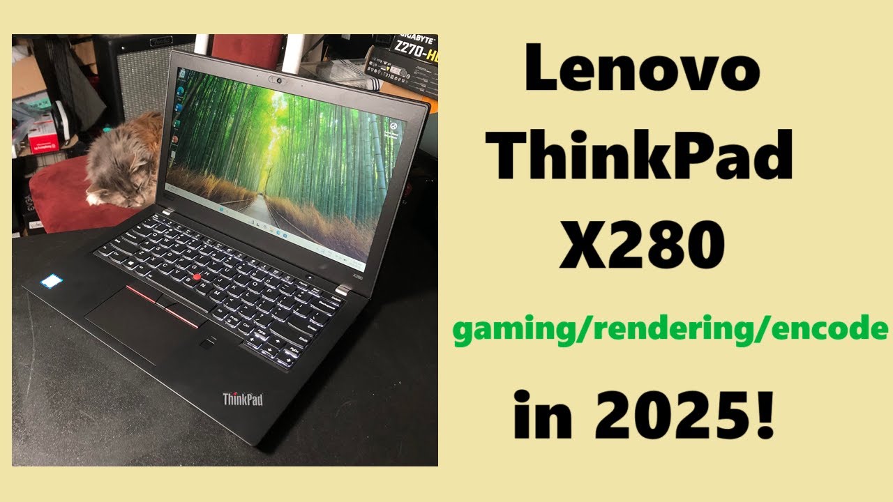 Lenovo ThinkPad X280 в 2025 году! Тесты игр, рендеринга и кодирования!