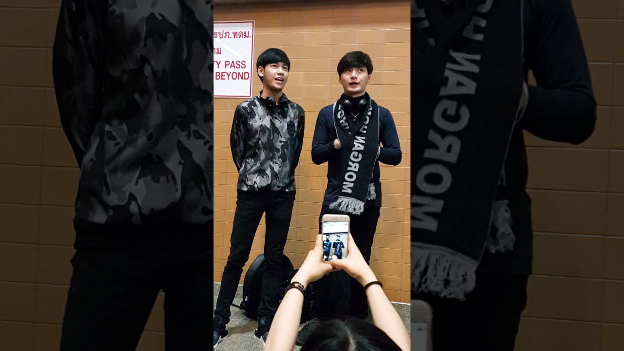 17-02-60 คริส สิงโต ที่ดอนเมืองไป meet&greet ที่จีน 2/2