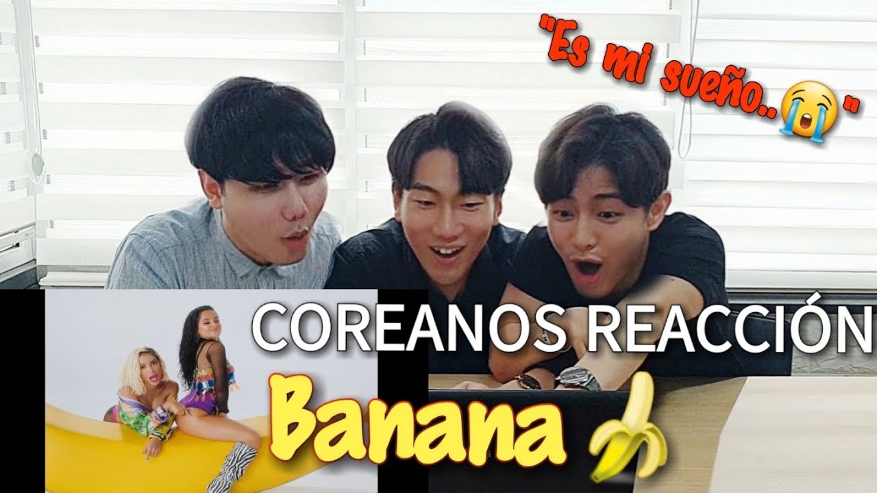 COREANOS REACCIONAN A BANANA - ANITTA, BECKY G [Pandita Chan]