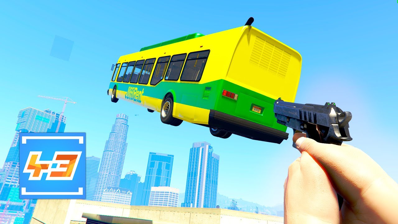 HOW FAR CAN YOU LAUNCH A FULL SIZED BUS?