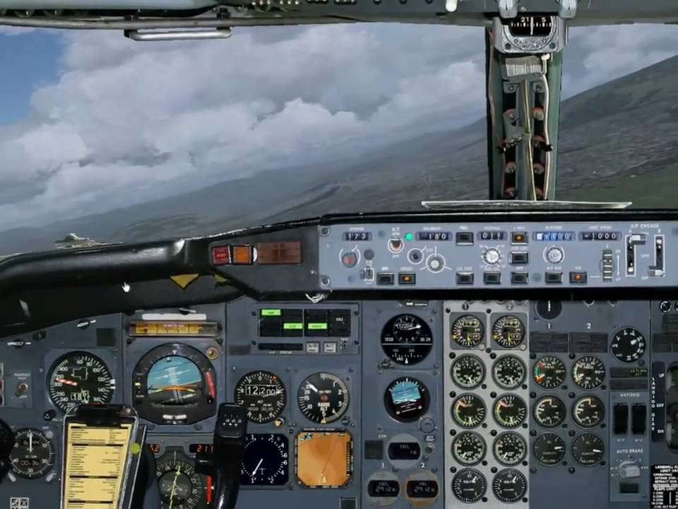 Quito SEQU RNAV Rwy 17 Approach in HD