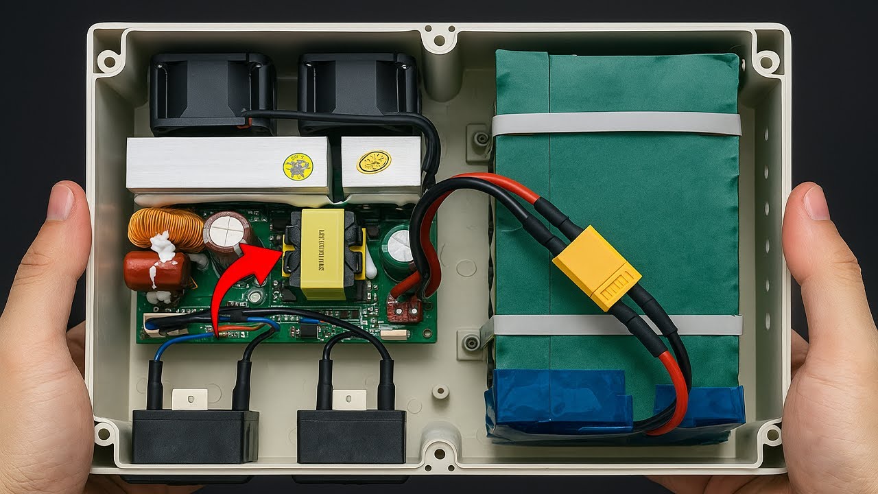 Every Home Needs This! DIY Portable Power Station