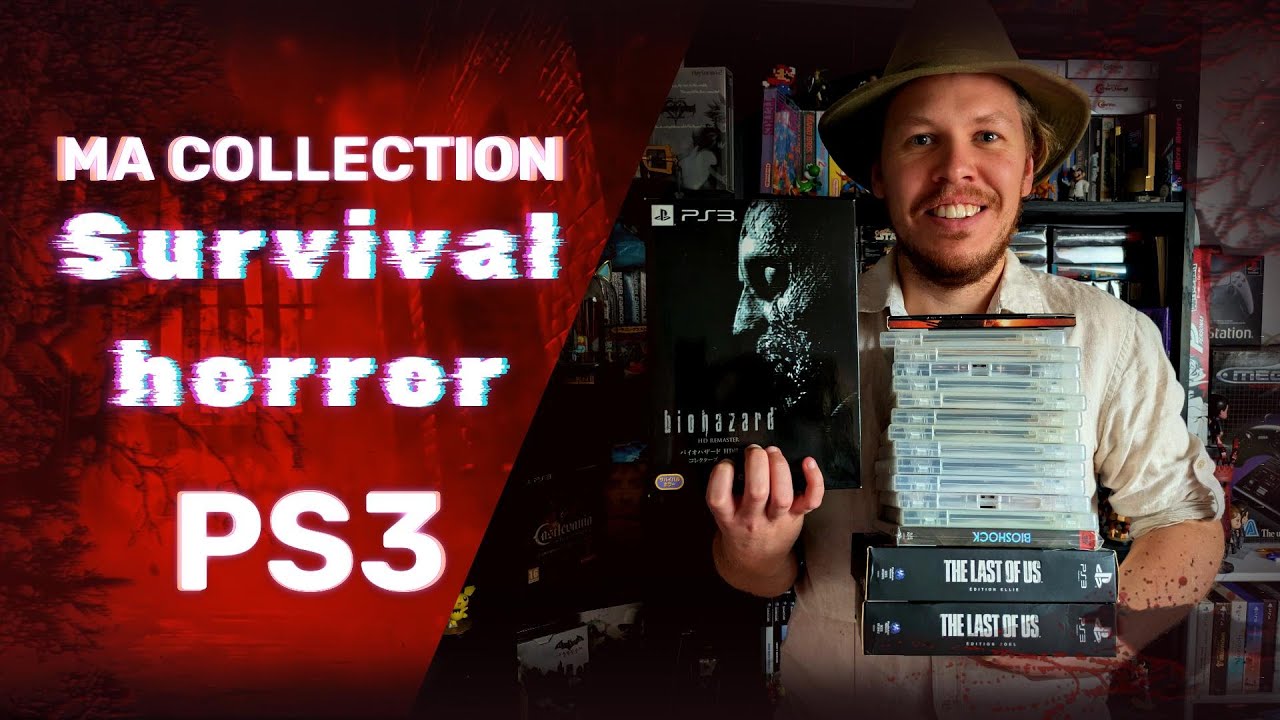 Ma collection de survival horror sur Playstation 3 (PS3)