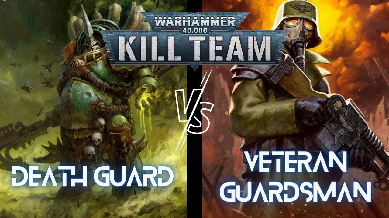 Ветеран-гвардеец против Гвардии Смерти | Отчёт о битве Kill Team | Warhammer 40K S1E15