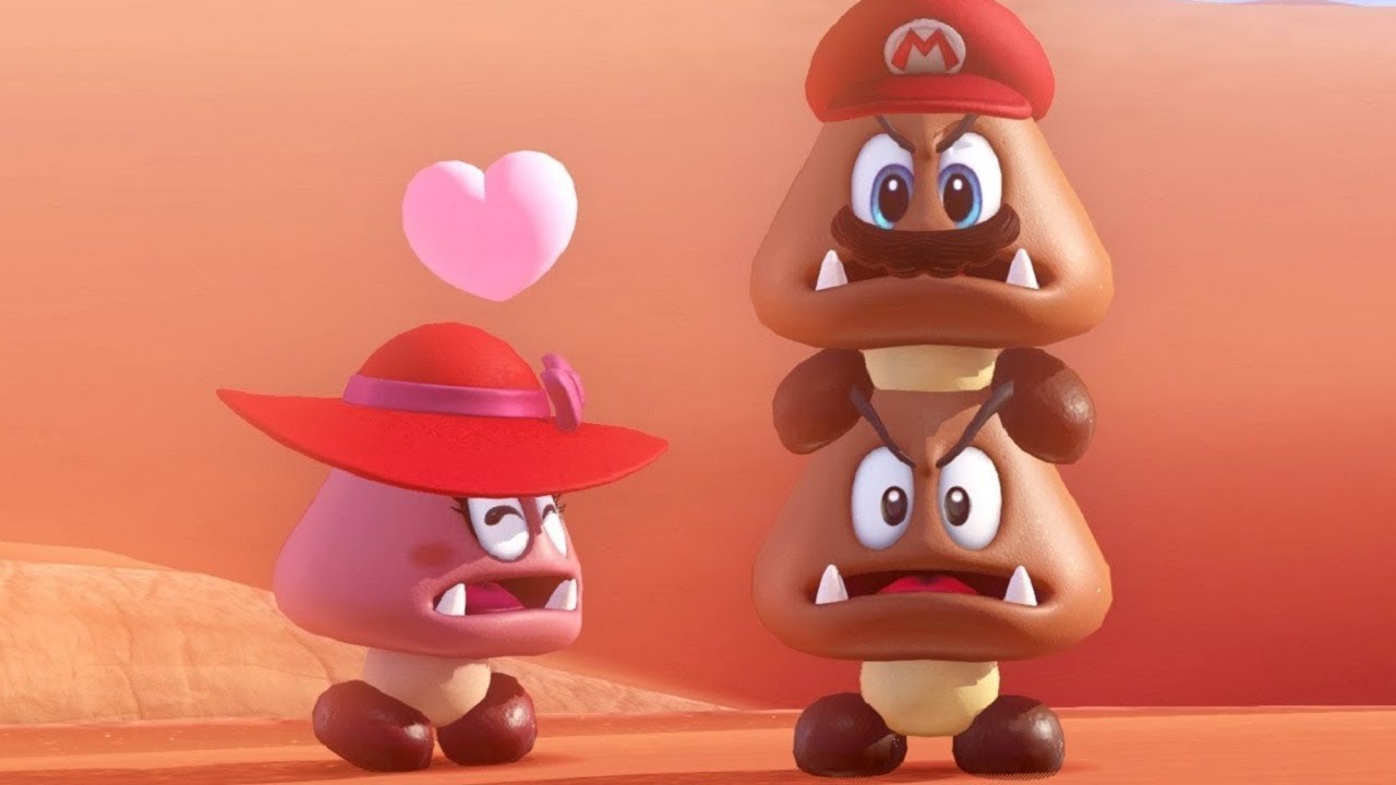 Super Mario Odyssey Movie - All Goombette Locations