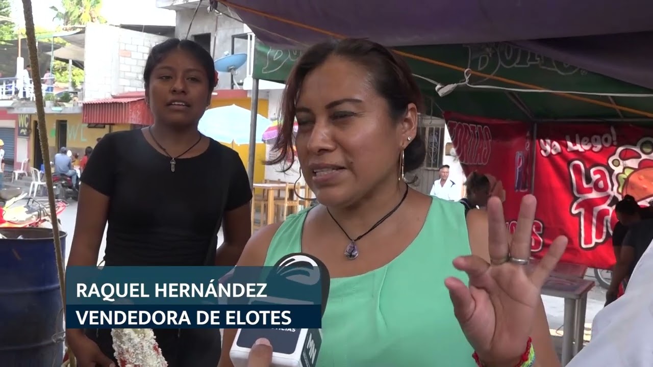 Celebran en Matzaco la tradicional Feria del elote y el maíz