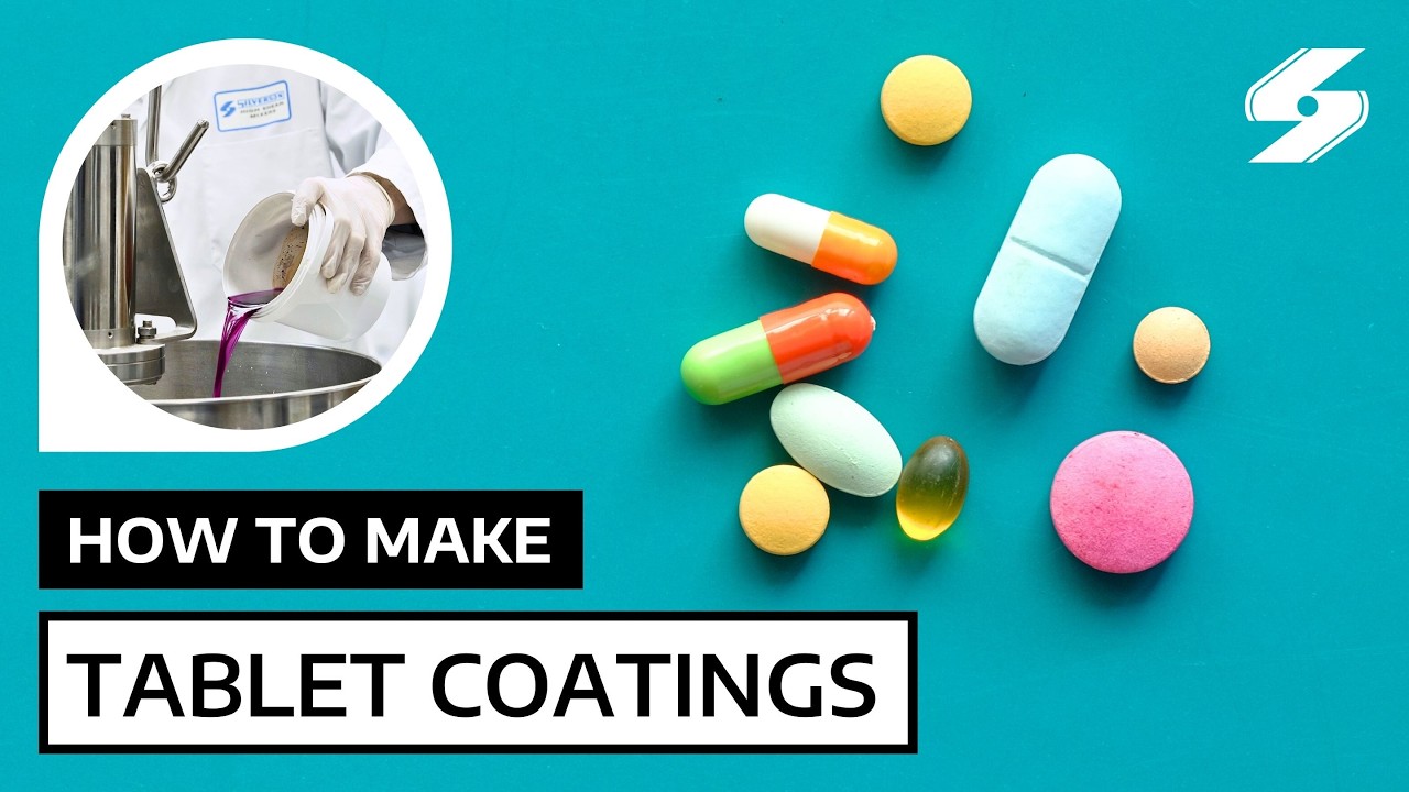 How to Make Pharmaceutical Tablet Coatings