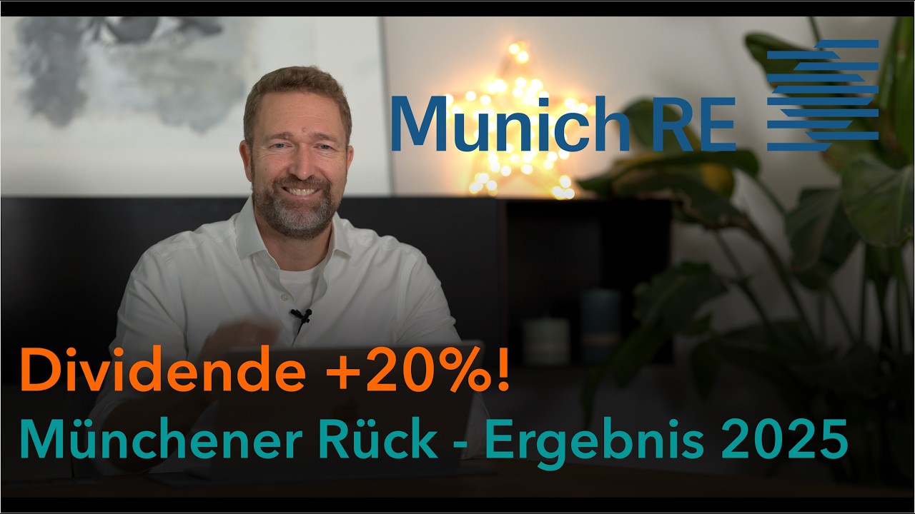 Münchener Rück - Dividende plus 20 Prozent!