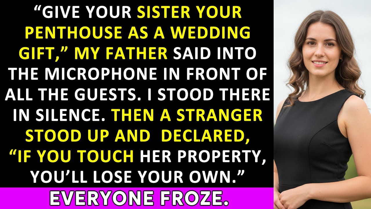 My Family Forced Me To Give My Penthouse To My Sister. Then A Stranger Stood Up And Declared…