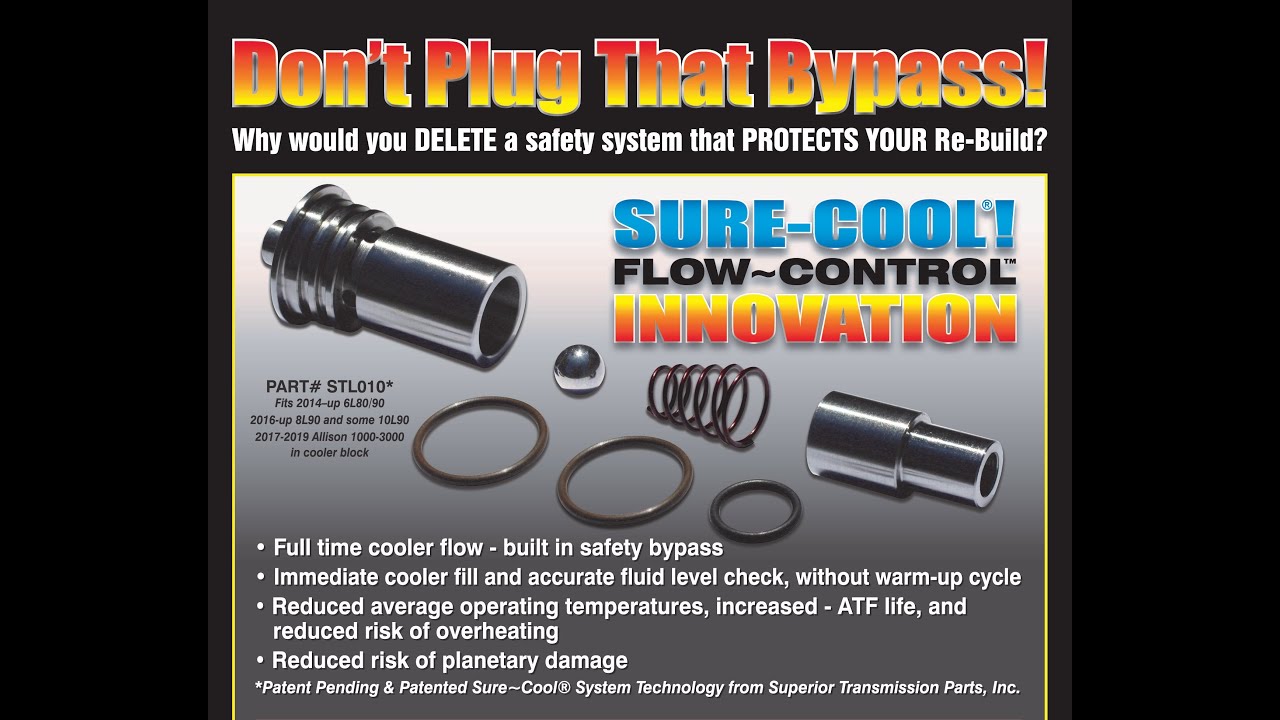 STOP! DON'T PLUG the BYPASS Ford / GM Sure~Cool&reg; system TransLab Engineered&reg; Dean Mason cw 2021