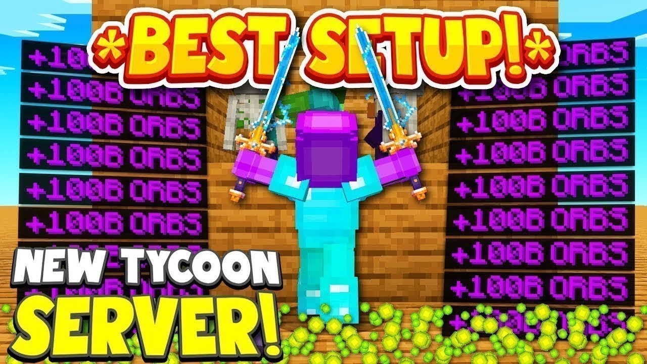 MY *RICHEST* 24 HOURS EVER ON *NEW* TYCOON SERVER! | Tycoon dungeons| 1.20+ Minecraft Server To Join