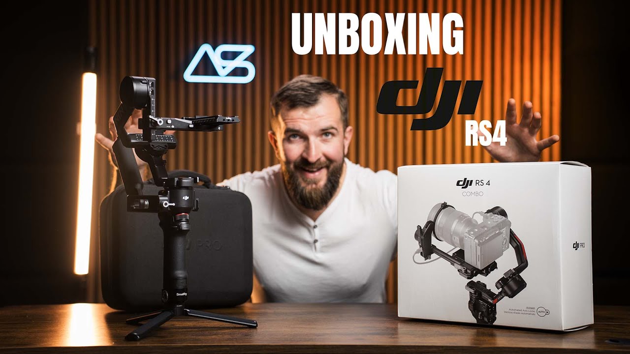 Unboxing Gimbala DJI RS4 Combo -  Bez niego nie ruszam się na plan!