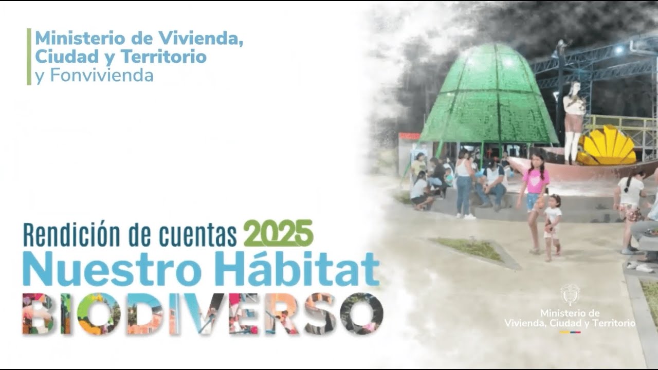 Rendición de Cuentas 2025 Nuestro Hábitat Biodiverso