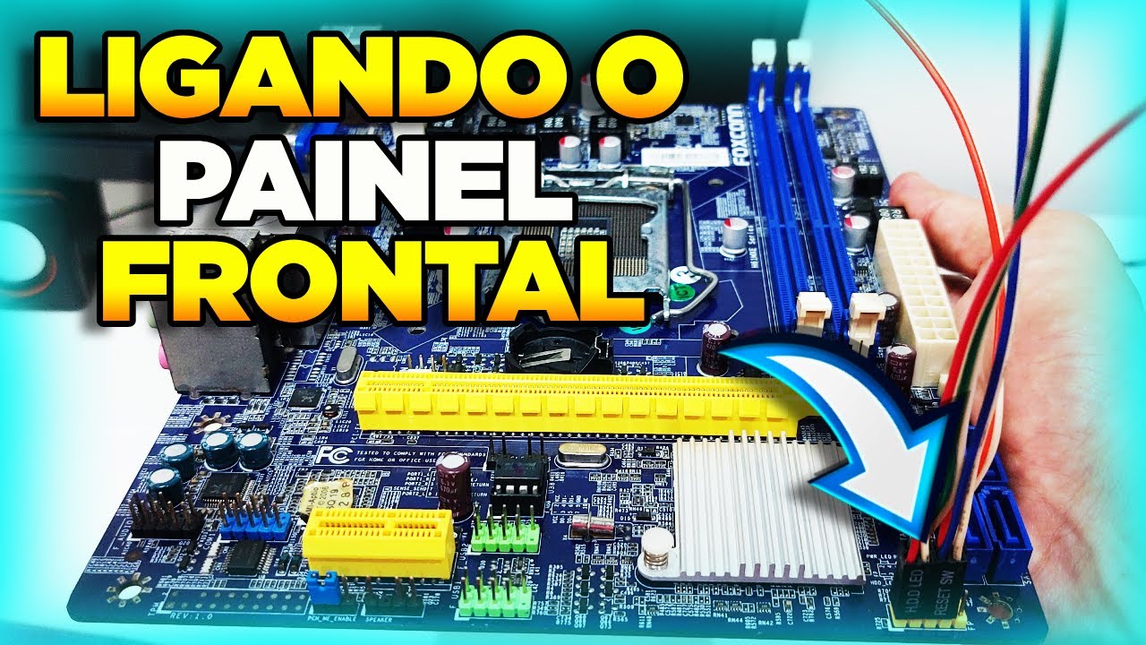 ✅Aprenda Como Ligar os Cabos do Painel Frontal do PC  [2024]