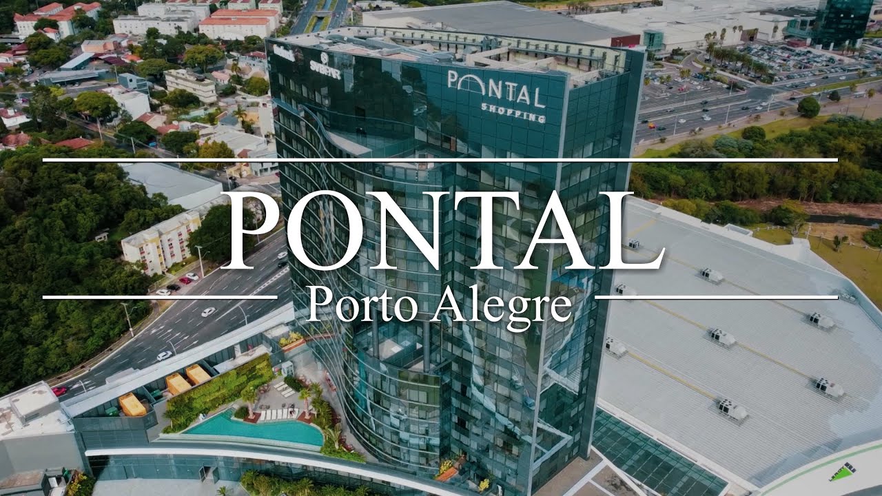 PONTAL Shopping | Porto Alegre Visto de Cima #portoalegre #pontal #orladoguaiba