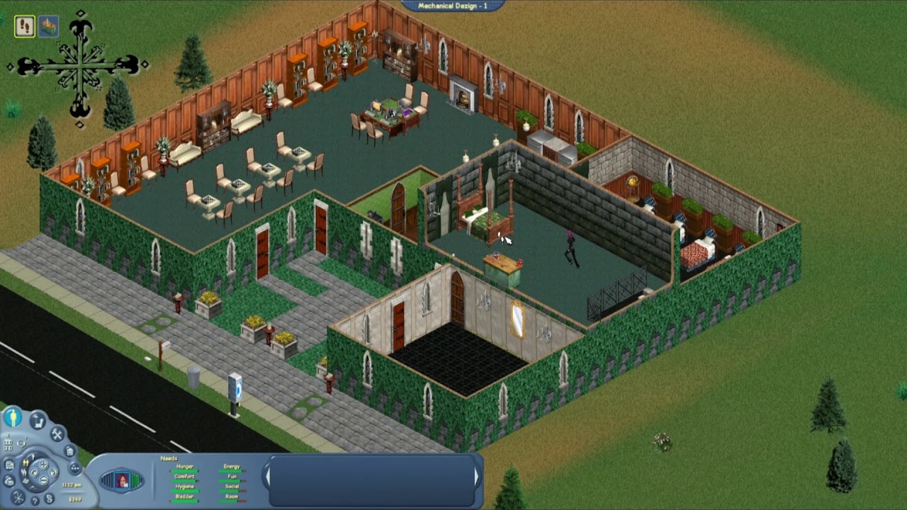 Sims Online FreeSO Game Play- Part 2 Building my first property