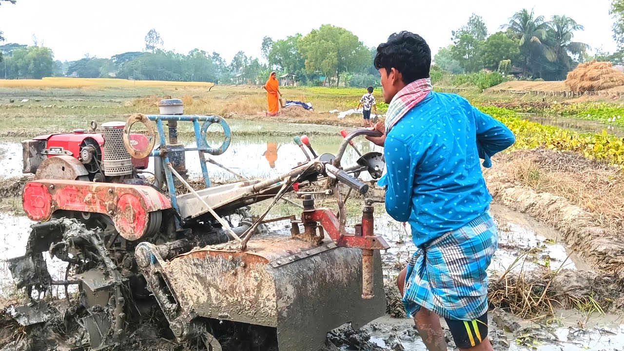 Working in the muddy field with me||kamco kmb 120 @ExtraStockk @LikastuntYt