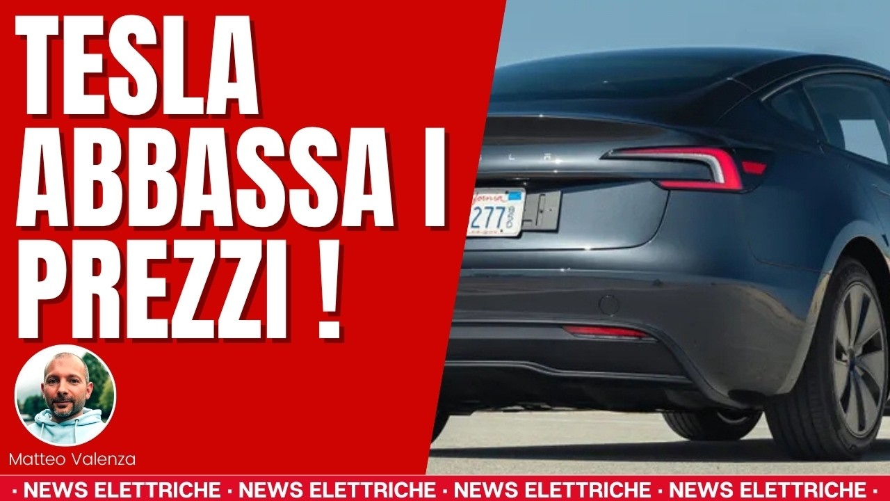 TESLA FA IL BOTTO! Model 3 a 24.990€ in Italia ⚡ Prezzo mai visto prima!