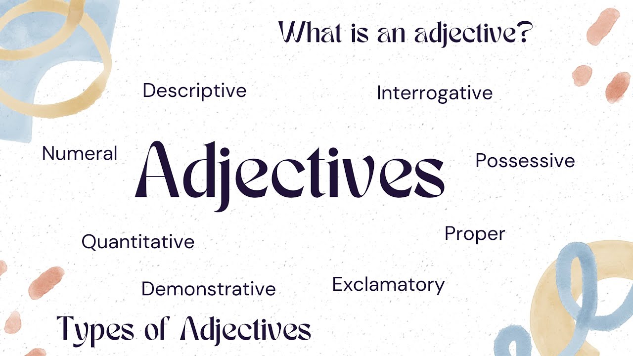 Adjectives - Definition, Types, and Common Errors - Explained in Detailed for All