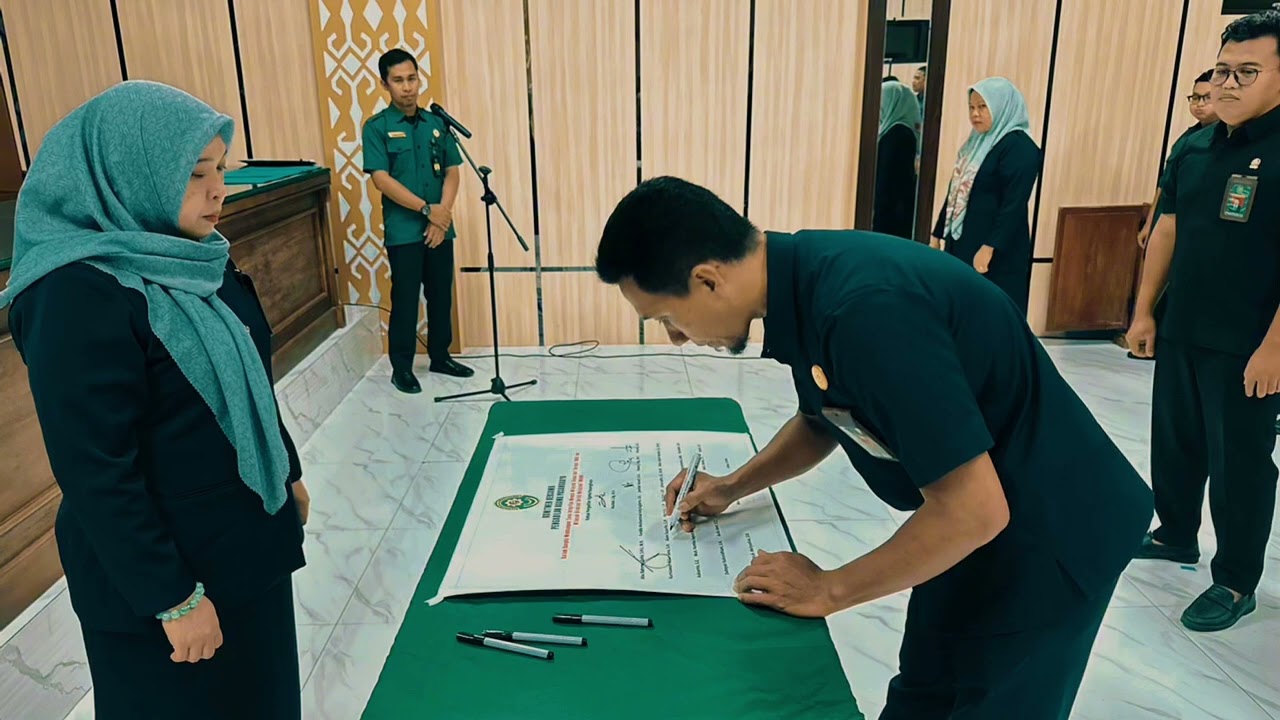 Penandatanganan Pakta Integritas, Perjanjian Kinerja dan Komitmen Bersama Tahun 2026