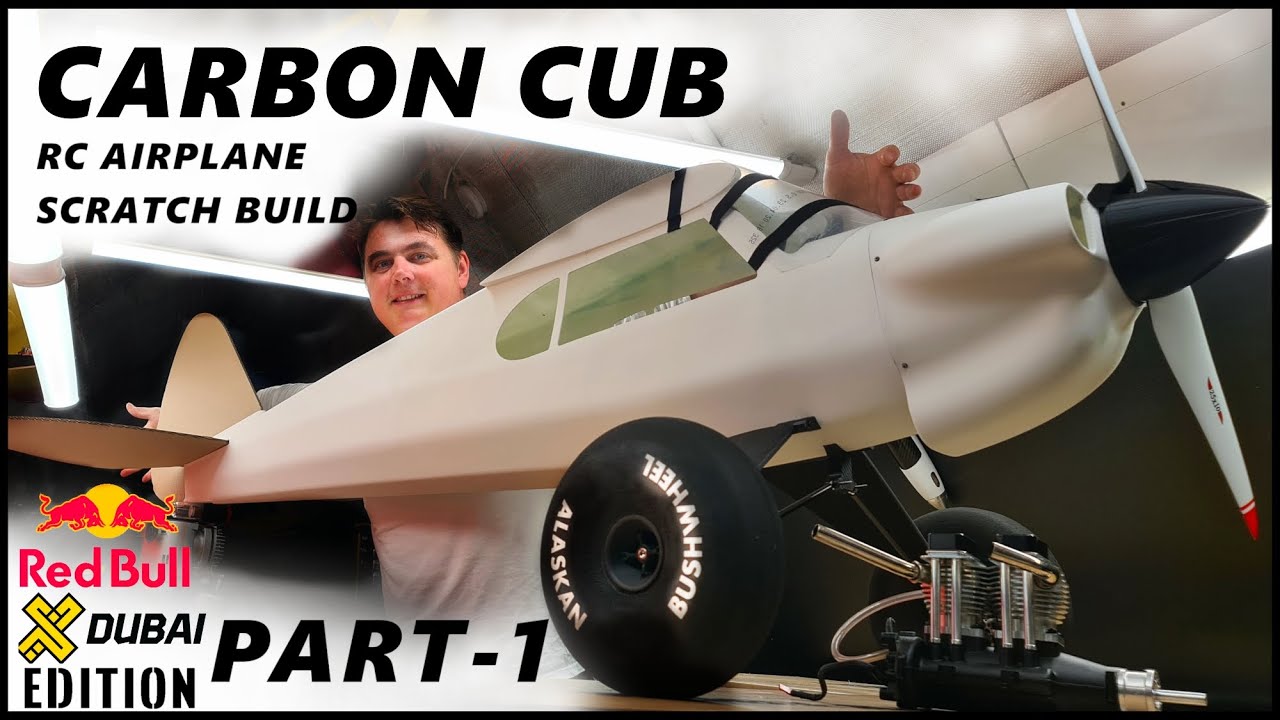 Building the Ultimate RC Carbon Cub XL Red Bull XDubai Edition from Scratch! PART-1