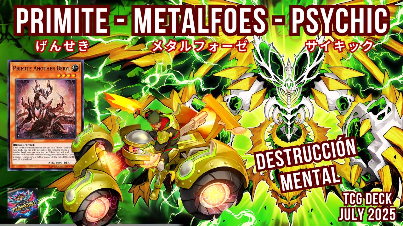 🔥Primite + Metalfoes + Psychic🔥| Replays + Decklist | TCG 2025 YuGiOh #Yugimpossible