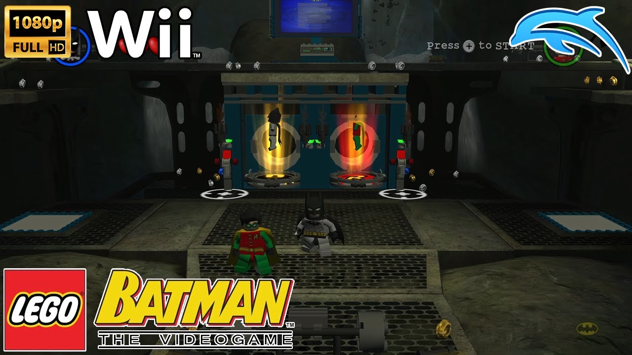 Lego Batman: The Videogame Wii HD Gameplay (Dolphin)