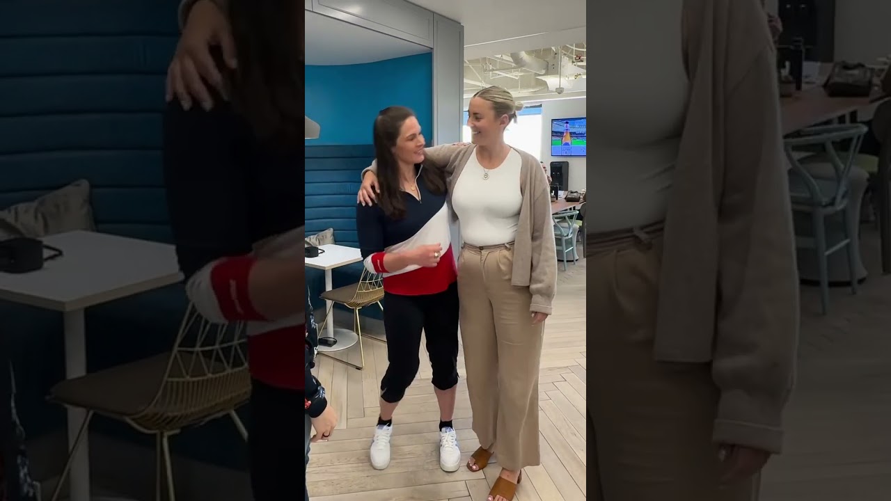 POV: An Olympic Wrestler Visits the LA28 Office #LA28 #shorts #olympics #wrestling