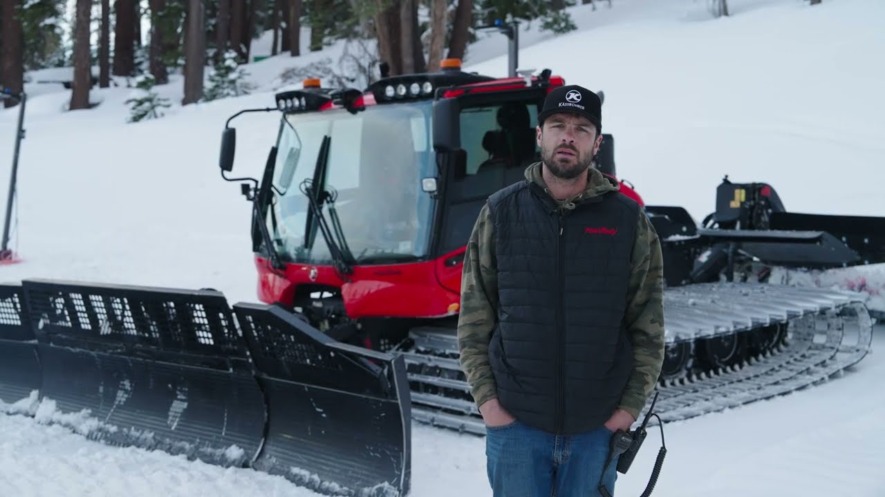 Using the KFX Tiller to Build the Chair 23 Ramp at Mammoth Mountain