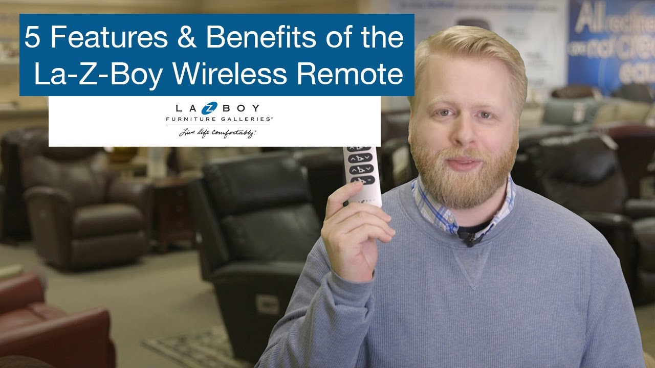 5 функций и преимуществ беспроводного пульта дистанционного управления La-Z-Boy