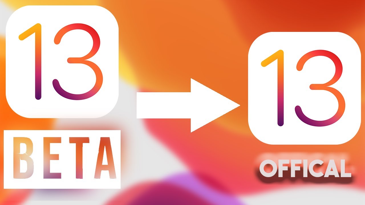 How to remove iOS 13 public/developer beta