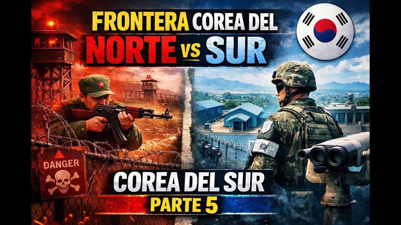 👉 Entramos a la FRONTERA más PELIGROSA del mundo 😱Corea del Norte y Sur 👉 COREA DEL SUR PARTE 5 🇰🇷