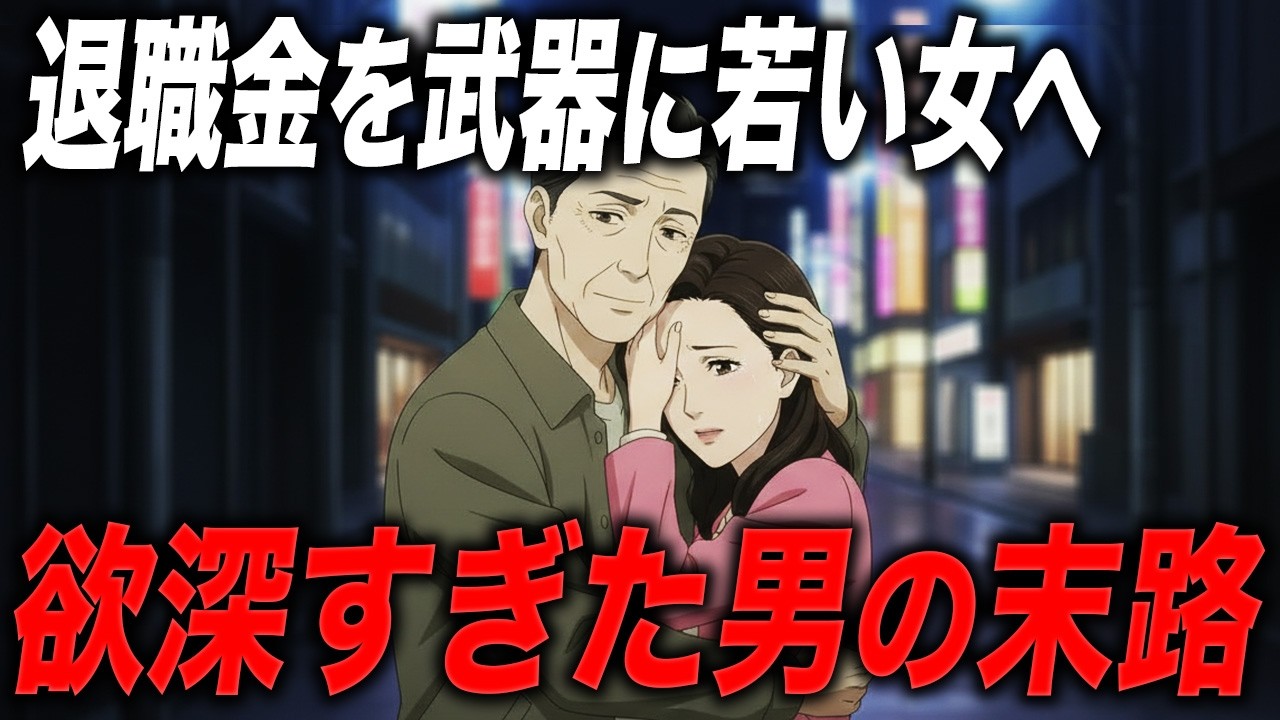 『退職金2100万を持って若い女性と逃亡･･･』66歳男性の悲惨な末路...家族に助けを求めた瞬間に判明した“衝撃の逆襲”