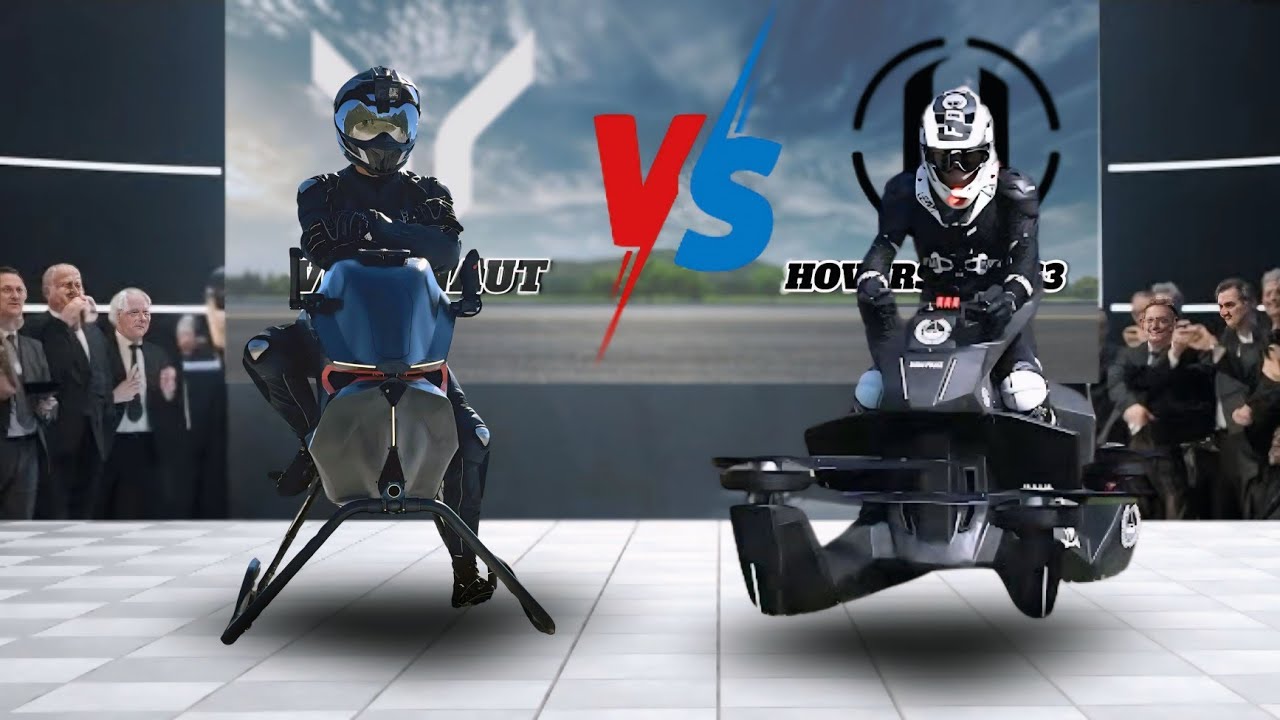 2025 NEW VOLONAUT AIRBIKE VS HOVERSURF HOVERBIKE S3