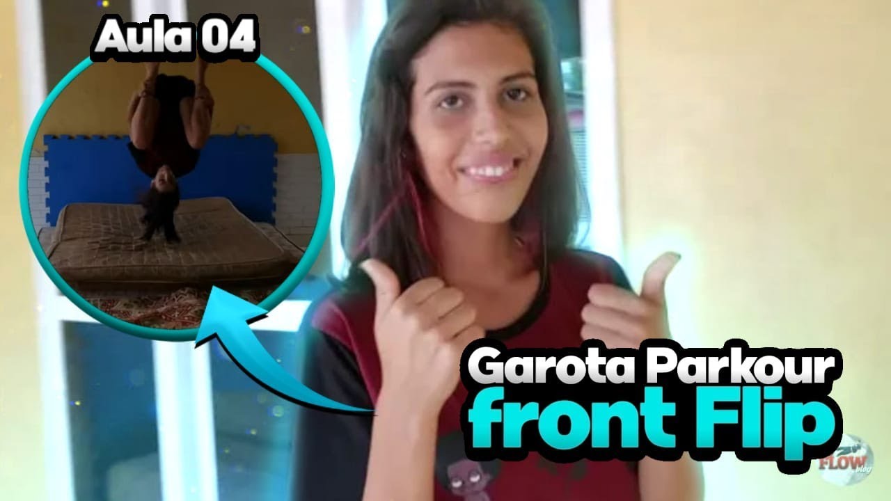 Garota Parkour - Aula 04 - Front Flip