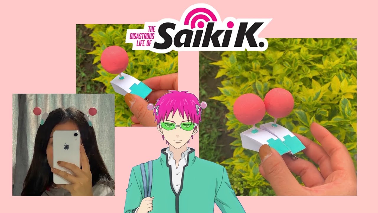 Cómo hacer las Antenas Saiki Kusuo 💕/DIY + plantilla descargable c:
