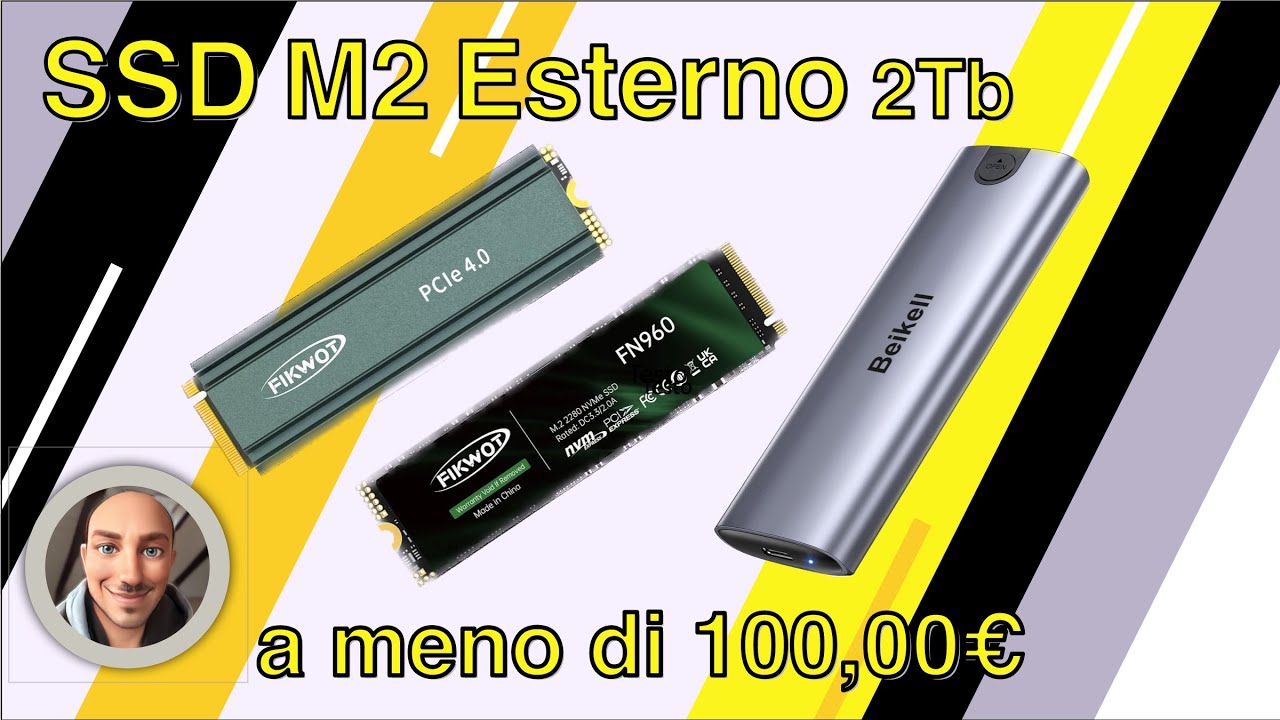 SSD ESTERNO 2TB SUPER ECONOMICO? Recensione - Tutorial