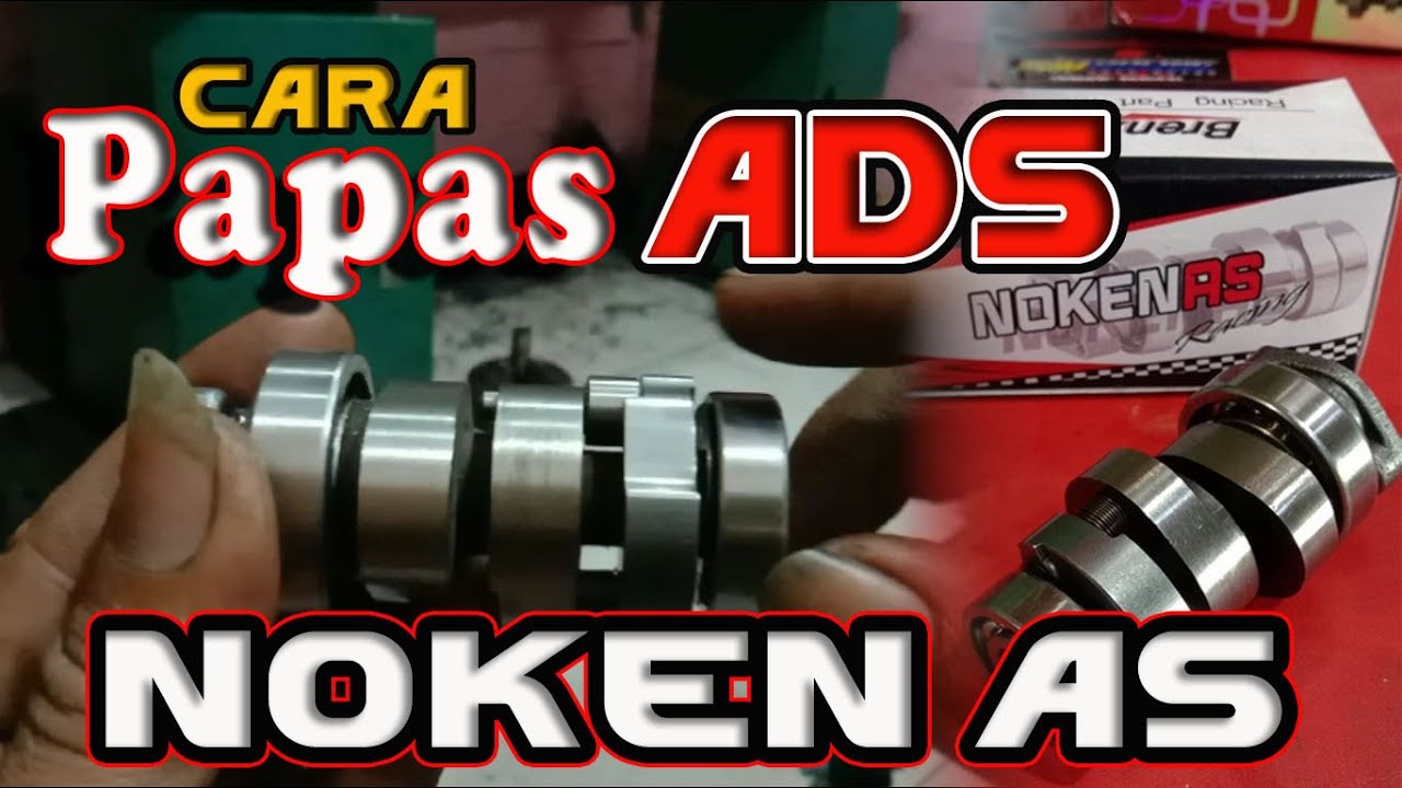 Cara  memapas tonjolan ADS pada Noken As Vario 125 /150