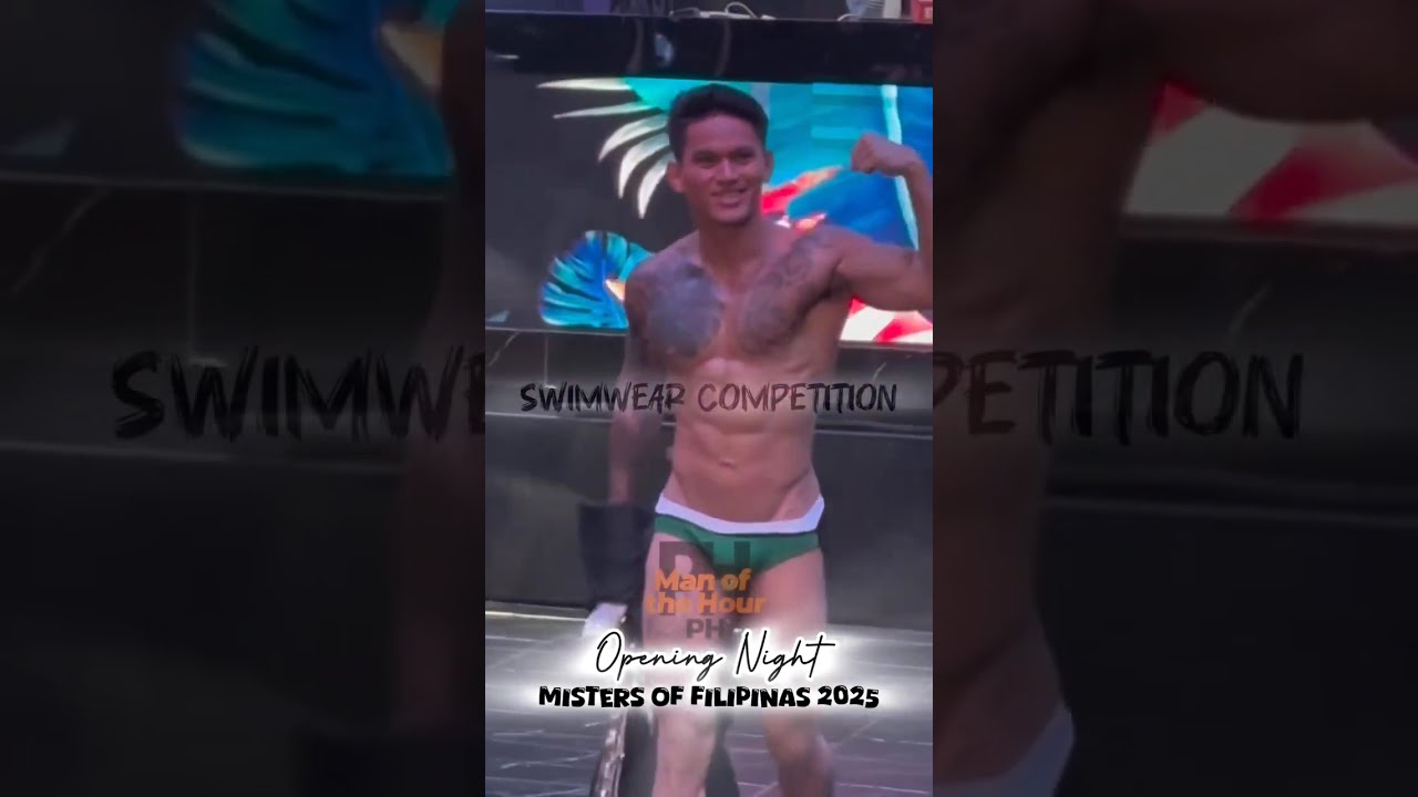 Swimwear Round of Misters of Filipinas 2025 