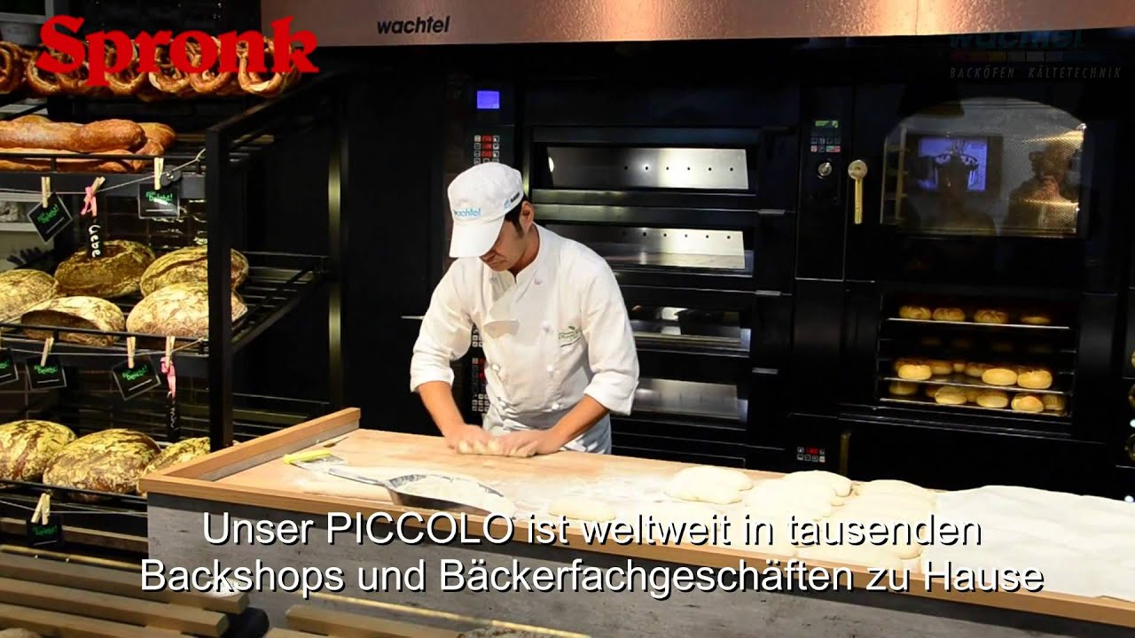 Spronk Bakkerijmachines Wachtel bakkerij oven Piccolo