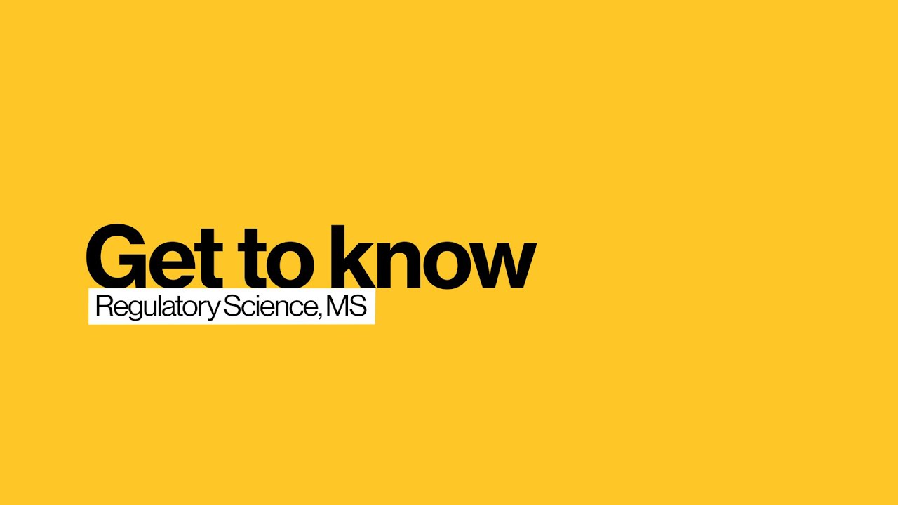 Get to know the Regulatory Science Master’s program at ASU