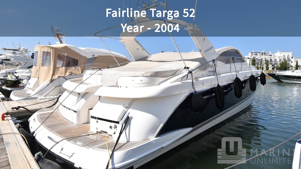 Fairline Targa 52 - 2004 - Mediterranean Spec Walkthrough