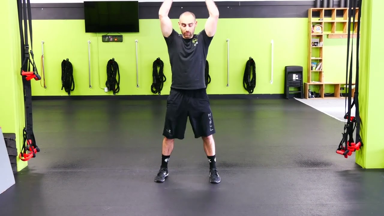 Group Fitness Boise I Med Ball Slam Demonstration I Kvell Fitness and Nutrition