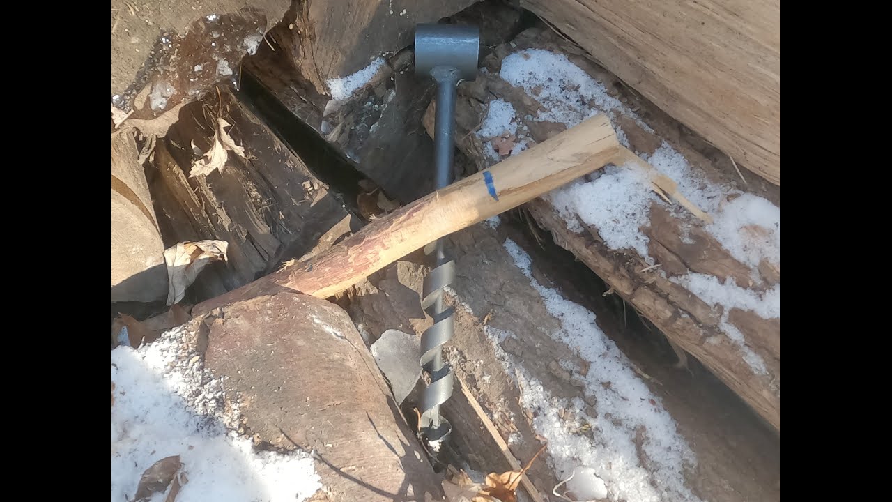 Scotch Eyed Auger for bushcraft