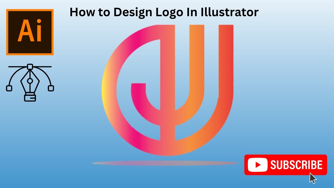 Adobe Illustrator Tutorial: Create a logo  @DESIGN N PRINTS