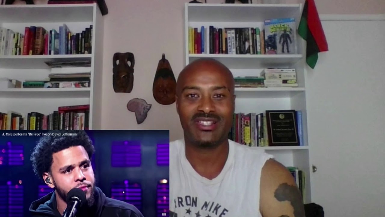 J. Cole - Be Free (Live) On David Letterman Reaction